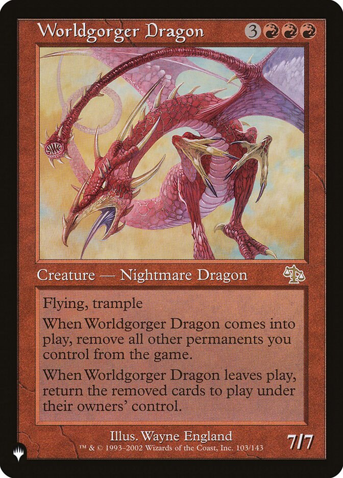Worldgorger Dragon [The List] | Jomio and Rueliete's Cards and Comics