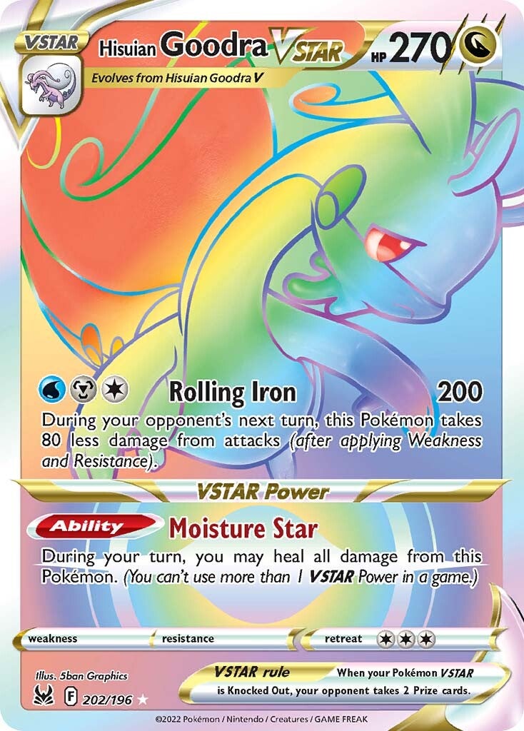 Hisuian Goodra VSTAR (202/196) [Sword & Shield: Lost Origin] | Jomio and Rueliete's Cards and Comics
