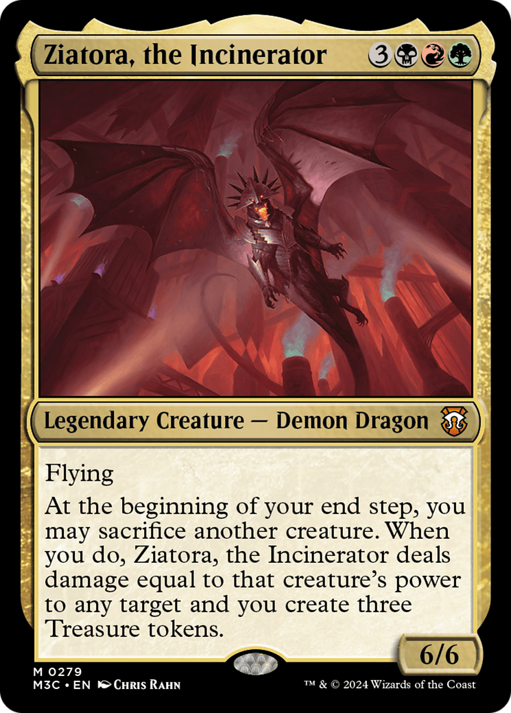 Ziatora, the Incinerator (Ripple Foil) [Modern Horizons 3 Commander] | Jomio and Rueliete's Cards and Comics
