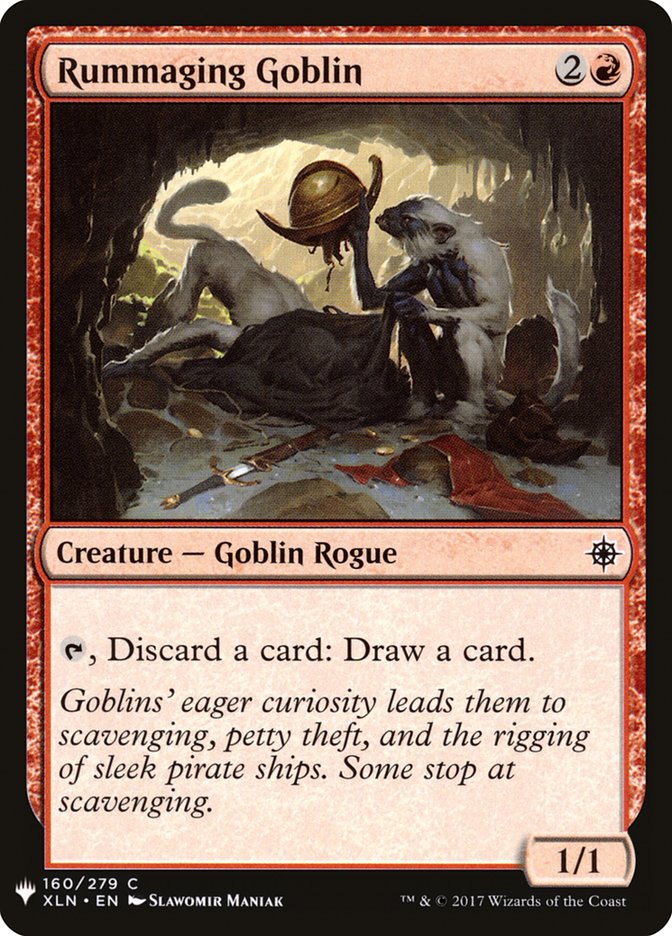 Rummaging Goblin [Mystery Booster] | Jomio and Rueliete's Cards and Comics