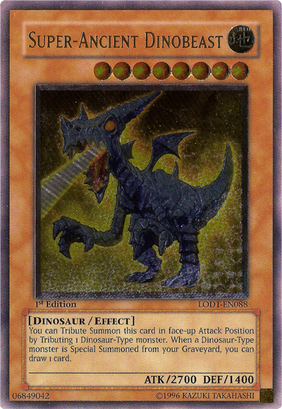 Super-Ancient Dinobeast [LODT-EN088] Ultimate Rare | Jomio and Rueliete's Cards and Comics
