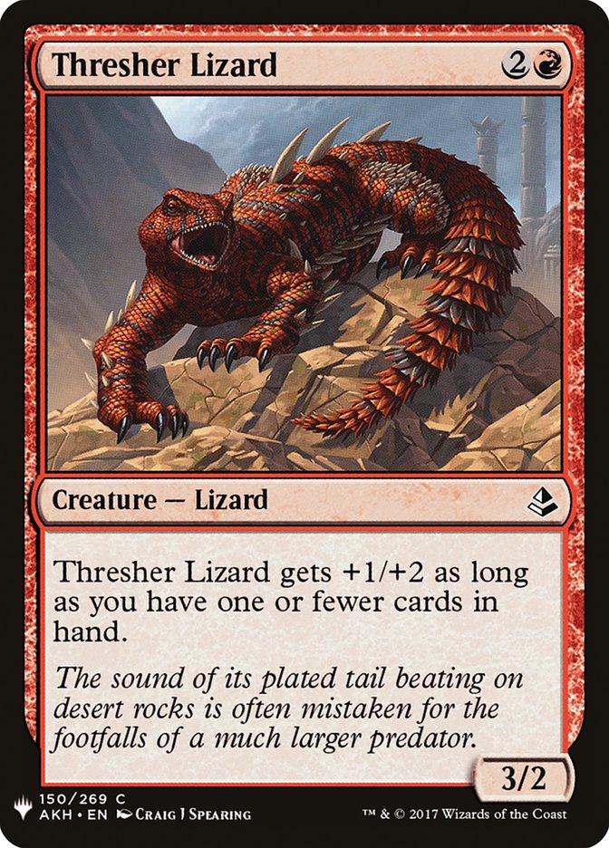 Thresher Lizard [Mystery Booster] | Jomio and Rueliete's Cards and Comics