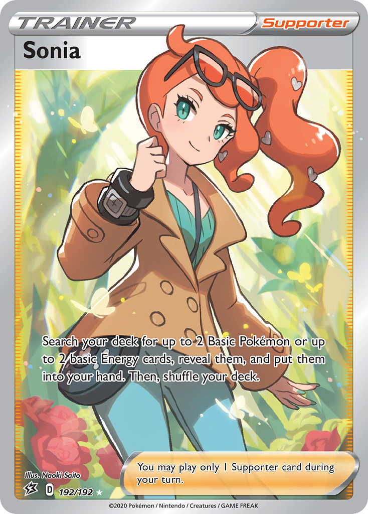 Sonia (192/192) [Sword & Shield: Rebel Clash] | Jomio and Rueliete's Cards and Comics