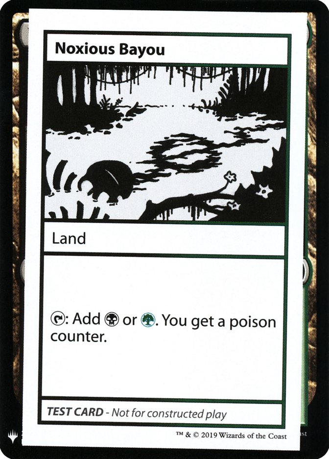 Noxious Bayou [Mystery Booster Playtest Cards] | Jomio and Rueliete's Cards and Comics