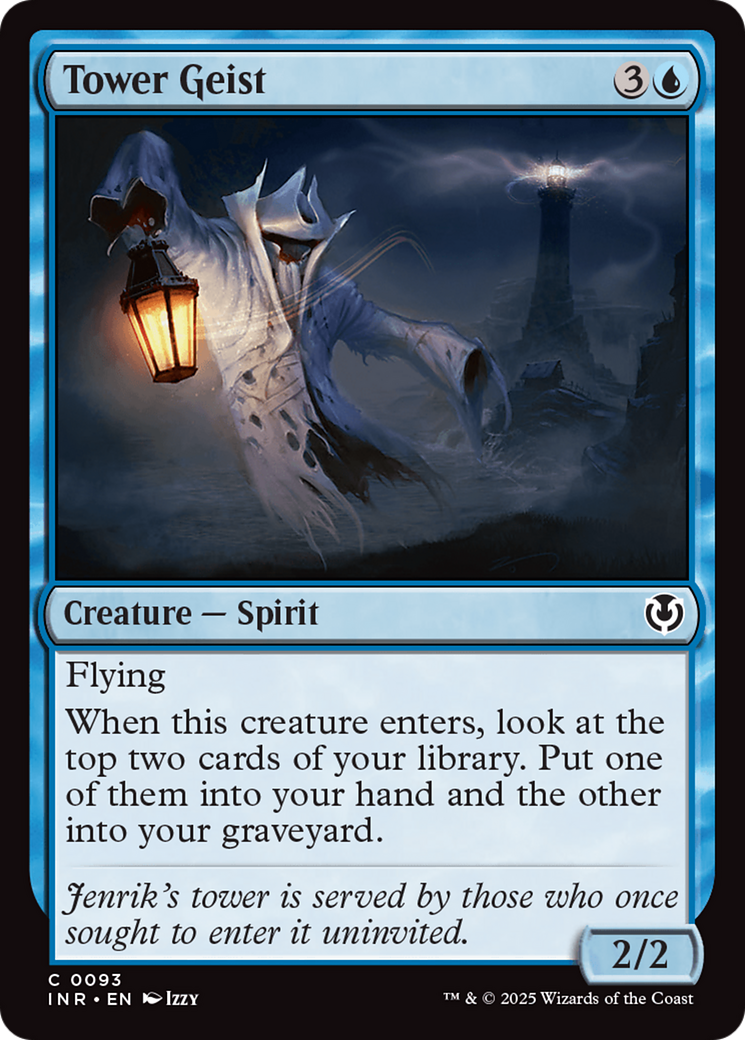 Tower Geist [Innistrad Remastered] | Jomio and Rueliete's Cards and Comics