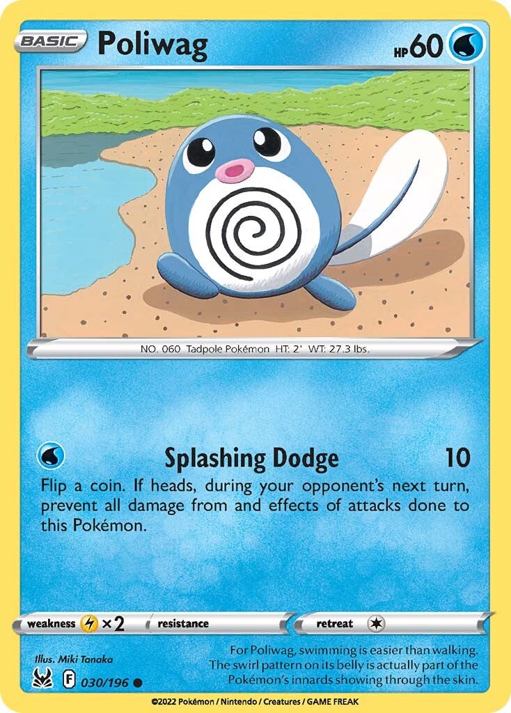 Poliwag (030/196) [Sword & Shield: Lost Origin] | Jomio and Rueliete's Cards and Comics