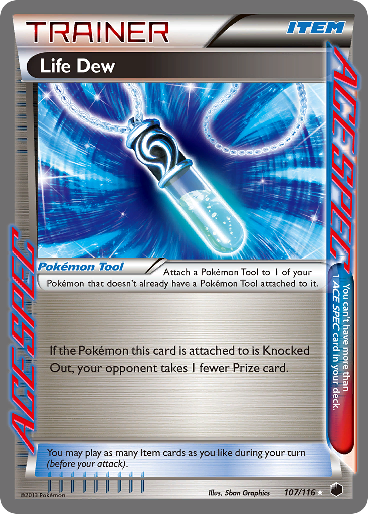 Life Dew (107/116) [Black & White: Plasma Freeze] | Jomio and Rueliete's Cards and Comics