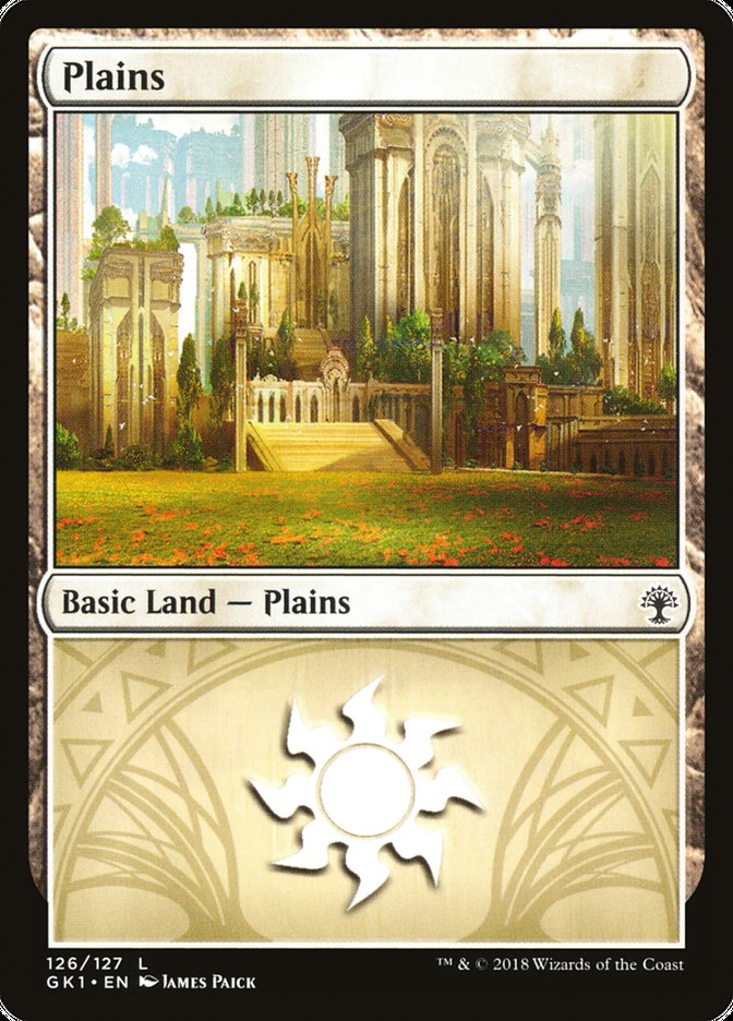 Plains (126) [Guilds of Ravnica Guild Kit] | Jomio and Rueliete's Cards and Comics