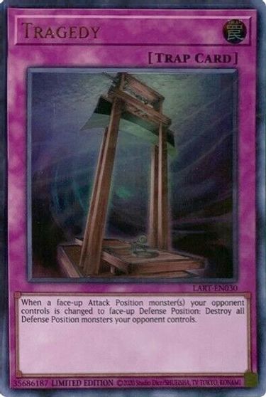 Tragedy [LART-EN030] Ultra Rare | Jomio and Rueliete's Cards and Comics