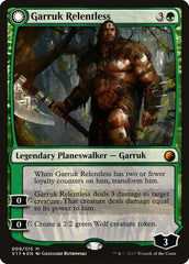 Garruk Relentless // Garruk, the Veil-Cursed [From the Vault: Transform] | Jomio and Rueliete's Cards and Comics