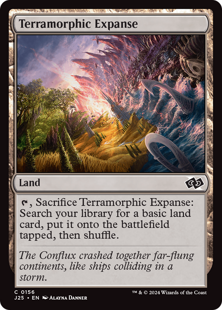 Terramorphic Expanse [Foundations Jumpstart] | Jomio and Rueliete's Cards and Comics