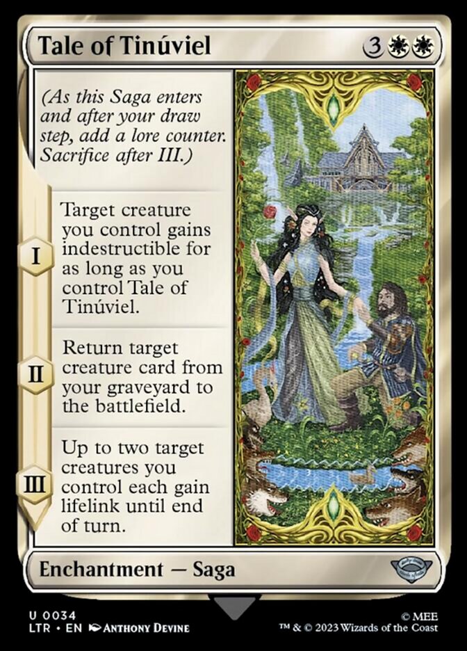 Tale of Tinuviel [The Lord of the Rings: Tales of Middle-Earth] | Jomio and Rueliete's Cards and Comics