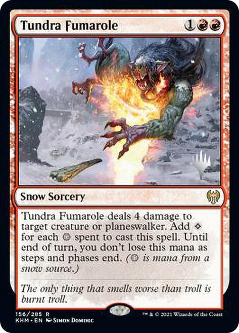 Tundra Fumarole (Promo Pack) [Kaldheim Promos] | Jomio and Rueliete's Cards and Comics