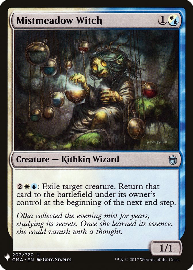 Mistmeadow Witch [Mystery Booster] | Jomio and Rueliete's Cards and Comics