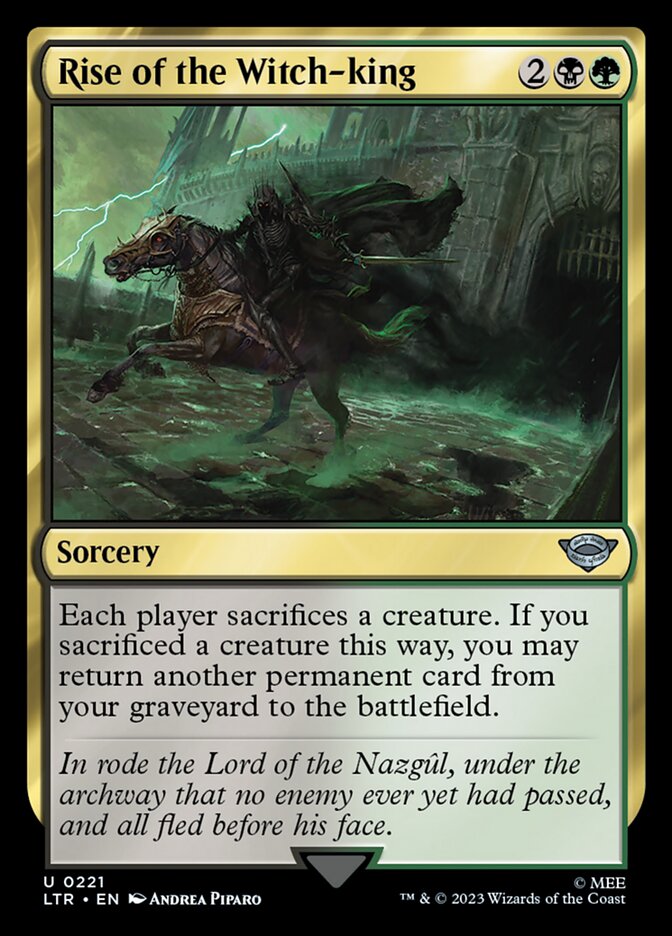 Rise of the Witch-King [The Lord of the Rings: Tales of Middle-Earth] | Jomio and Rueliete's Cards and Comics