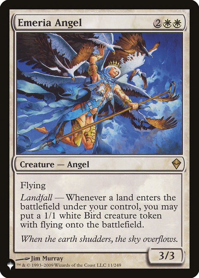 Emeria Angel [The List] | Jomio and Rueliete's Cards and Comics