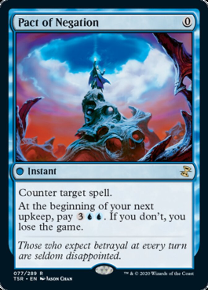 Pact of Negation [Time Spiral Remastered] | Jomio and Rueliete's Cards and Comics