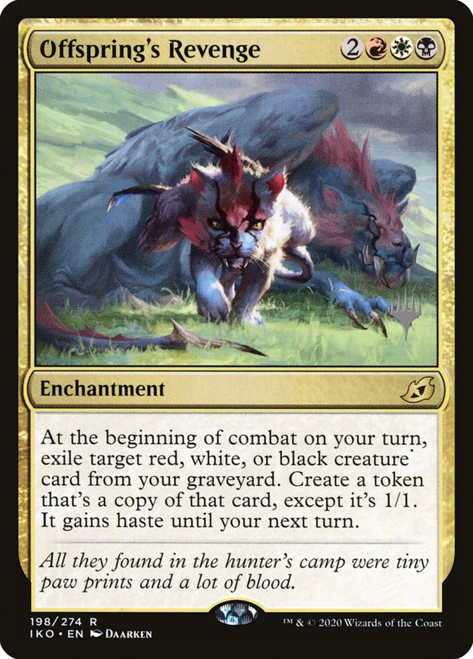 Offspring's Revenge (Promo Pack) [Ikoria: Lair of Behemoths Promos] | Jomio and Rueliete's Cards and Comics