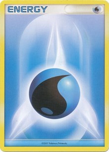 Water Energy (2007 2008 League Promo) [League & Championship Cards] | Jomio and Rueliete's Cards and Comics