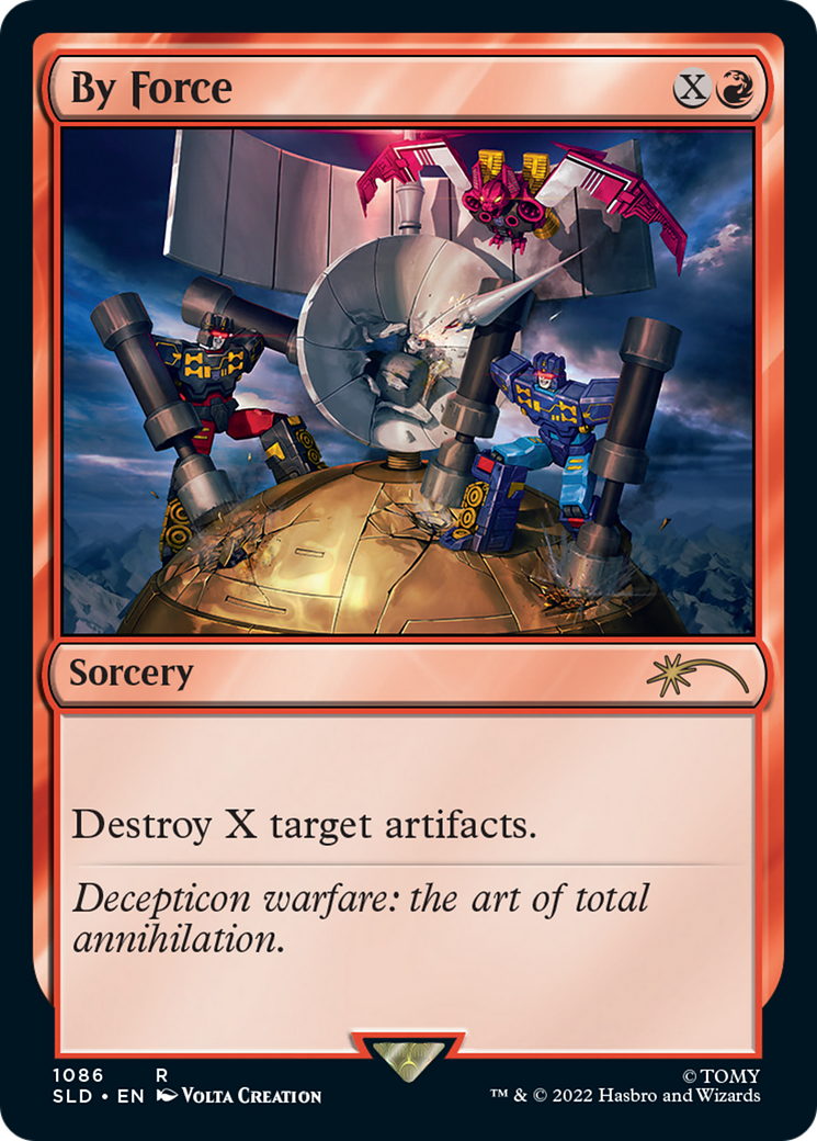 By Force [Secret Lair Drop Series] | Jomio and Rueliete's Cards and Comics