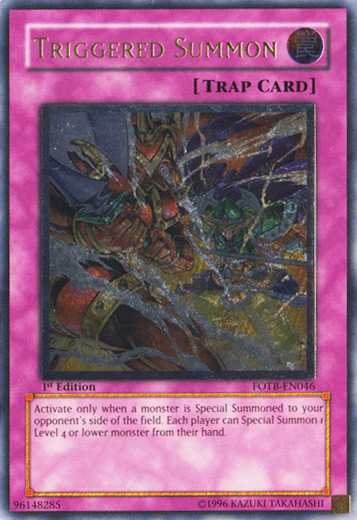 Triggered Summon [FOTB-EN046] Ultimate Rare | Jomio and Rueliete's Cards and Comics