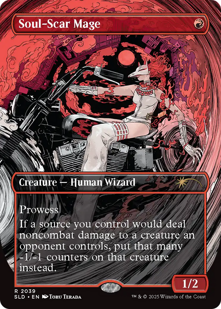 Soul-Scar Mage (2039) [Secret Lair Drop Series] | Jomio and Rueliete's Cards and Comics