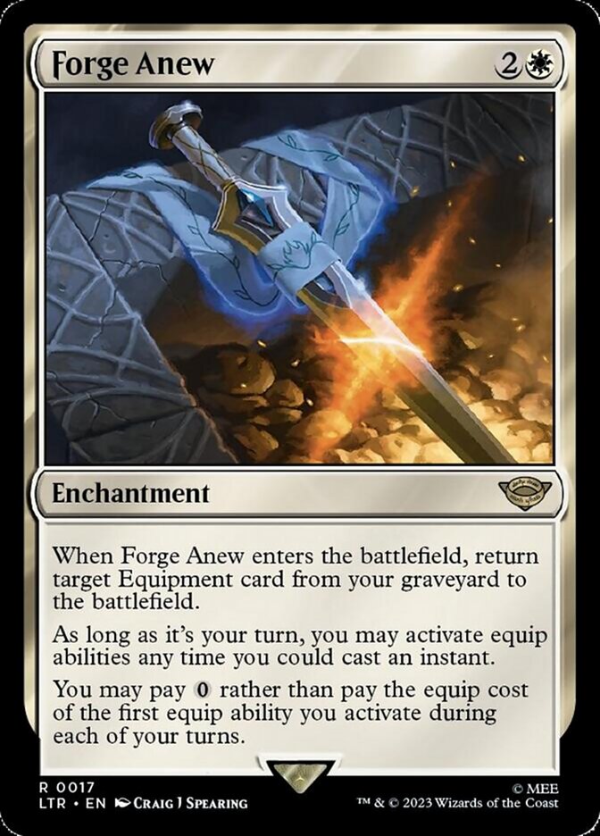 Forge Anew [The Lord of the Rings: Tales of Middle-Earth] | Jomio and Rueliete's Cards and Comics