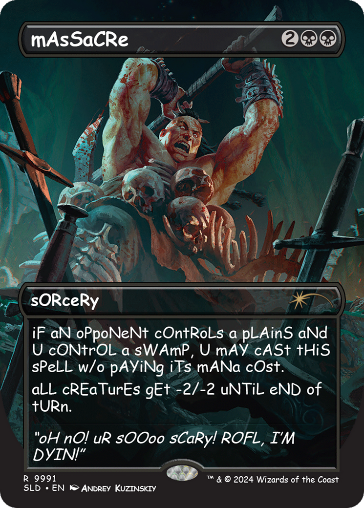 mAsSaCRe [Secret Lair Drop Series] | Jomio and Rueliete's Cards and Comics