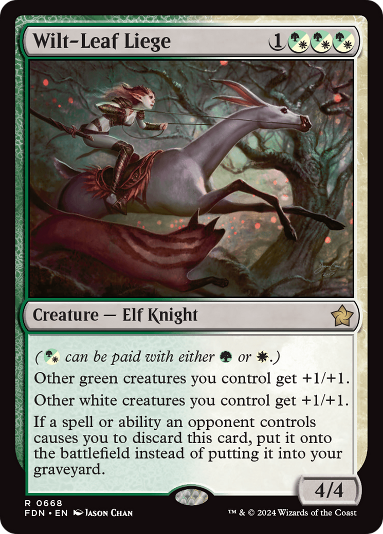 Wilt-Leaf Liege [Foundations] | Jomio and Rueliete's Cards and Comics