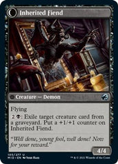 Heirloom Mirror // Inherited Fiend [Innistrad: Midnight Hunt] | Jomio and Rueliete's Cards and Comics