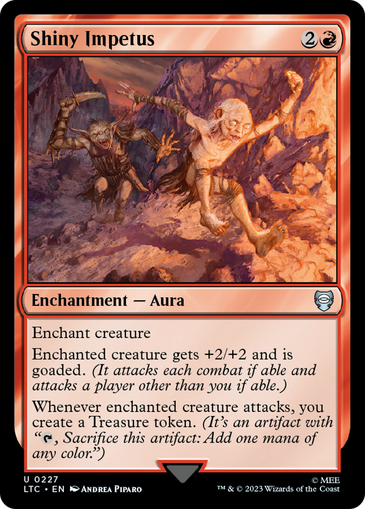 Shiny Impetus [The Lord of the Rings: Tales of Middle-Earth Commander] | Jomio and Rueliete's Cards and Comics