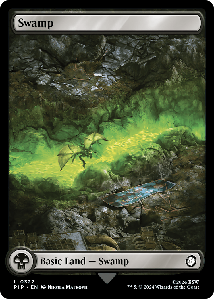 Swamp (0322) [Fallout] | Jomio and Rueliete's Cards and Comics