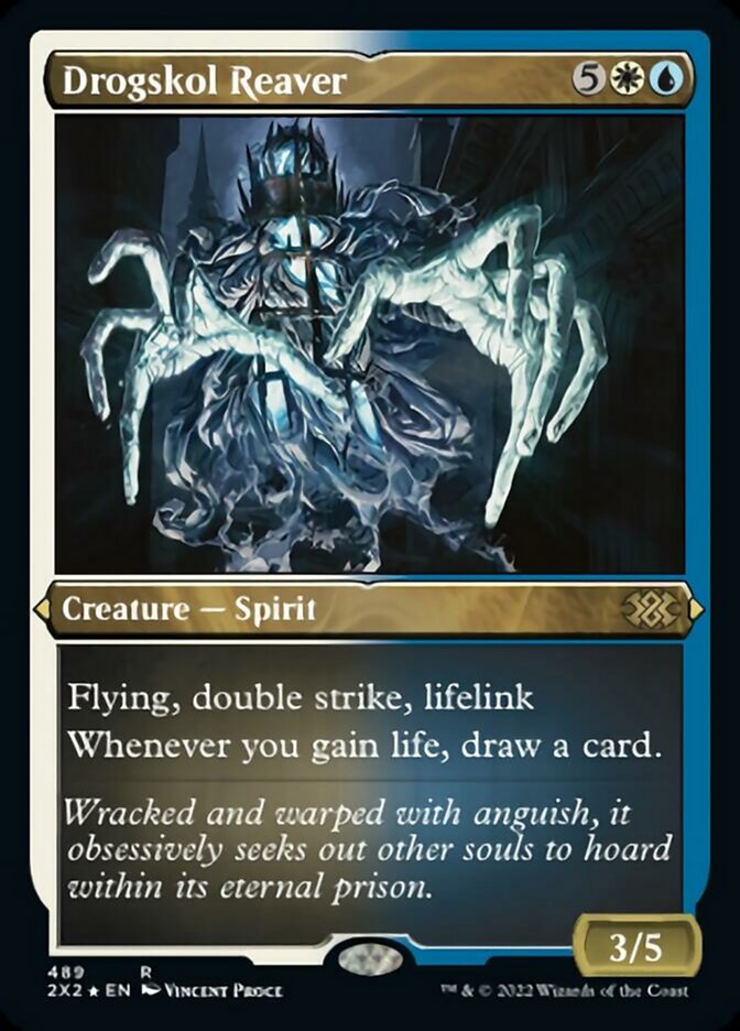 Drogskol Reaver (Foil Etched) [Double Masters 2022] | Jomio and Rueliete's Cards and Comics