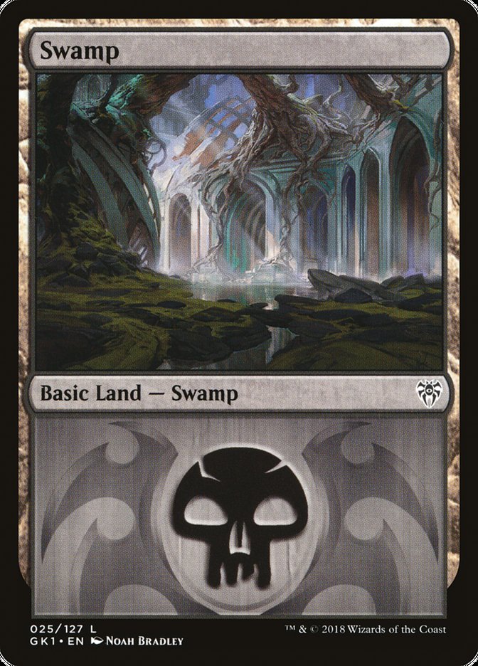 Swamp (25) [Guilds of Ravnica Guild Kit] | Jomio and Rueliete's Cards and Comics