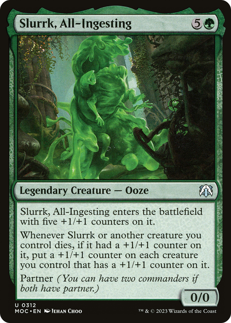 Slurrk, All-Ingesting [March of the Machine Commander] | Jomio and Rueliete's Cards and Comics
