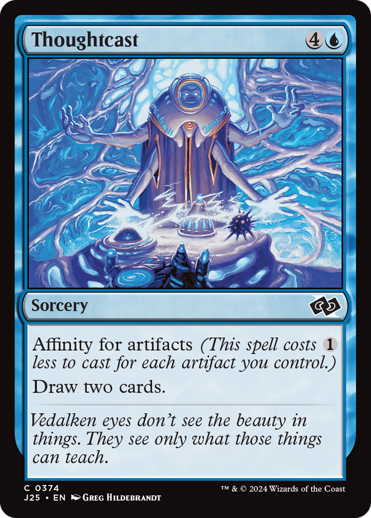 Thoughtcast [Foundations Jumpstart] | Jomio and Rueliete's Cards and Comics