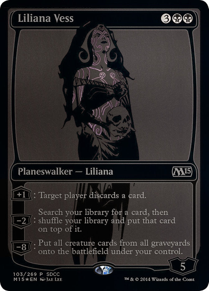 Liliana Vess [San Diego Comic-Con 2014] | Jomio and Rueliete's Cards and Comics