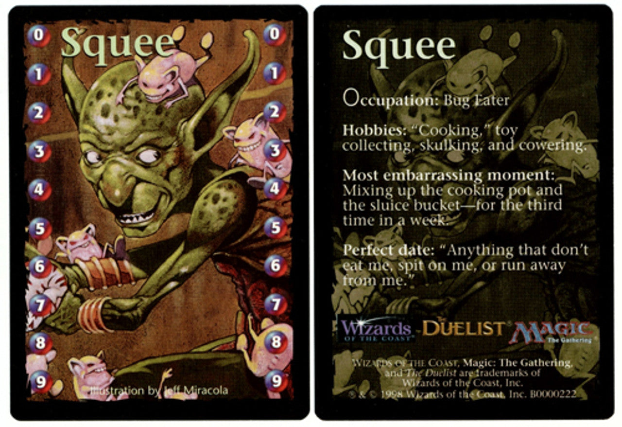 Squee Life Counter Token [Media Promos] | Jomio and Rueliete's Cards and Comics