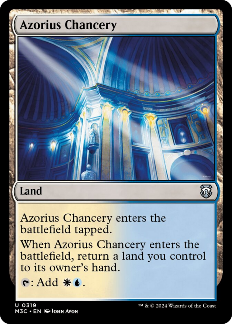 Azorius Chancery [Modern Horizons 3 Commander] | Jomio and Rueliete's Cards and Comics