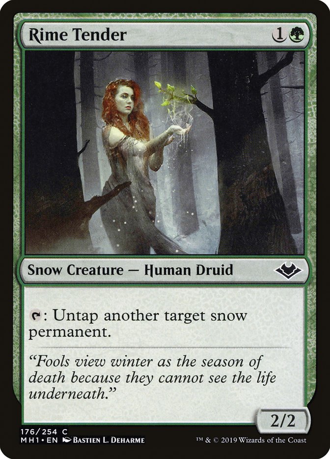 Rime Tender [Modern Horizons] | Jomio and Rueliete's Cards and Comics