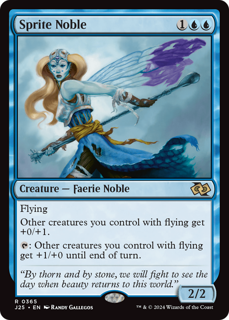 Sprite Noble [Foundations Jumpstart] | Jomio and Rueliete's Cards and Comics