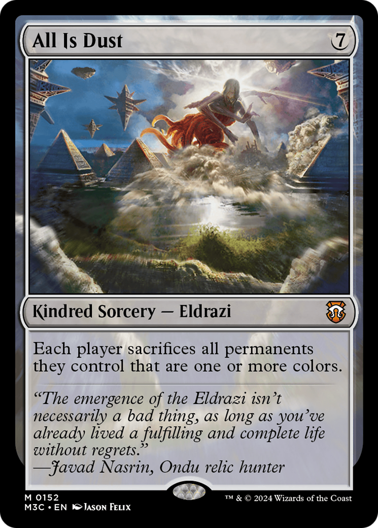 All Is Dust (Ripple Foil) [Modern Horizons 3 Commander] | Jomio and Rueliete's Cards and Comics