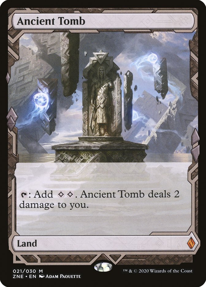 Ancient Tomb (Expeditions) [Zendikar Rising Expeditions] | Jomio and Rueliete's Cards and Comics
