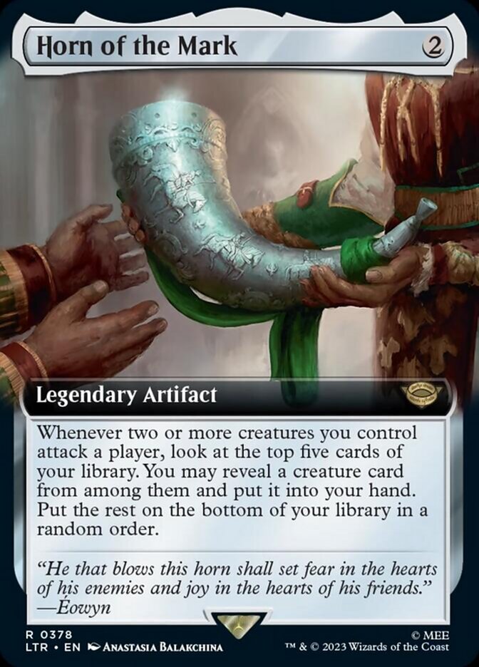 Horn of the Mark (Extended Art) [The Lord of the Rings: Tales of Middle-Earth] | Jomio and Rueliete's Cards and Comics