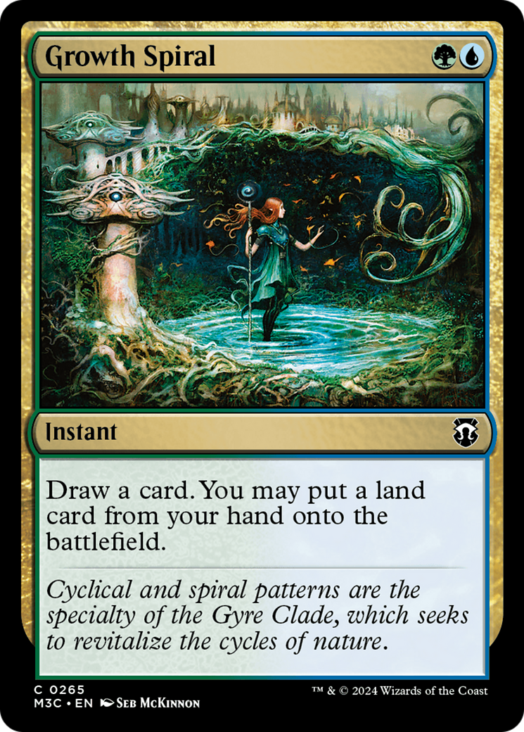 Growth Spiral (Ripple Foil) [Modern Horizons 3 Commander] | Jomio and Rueliete's Cards and Comics