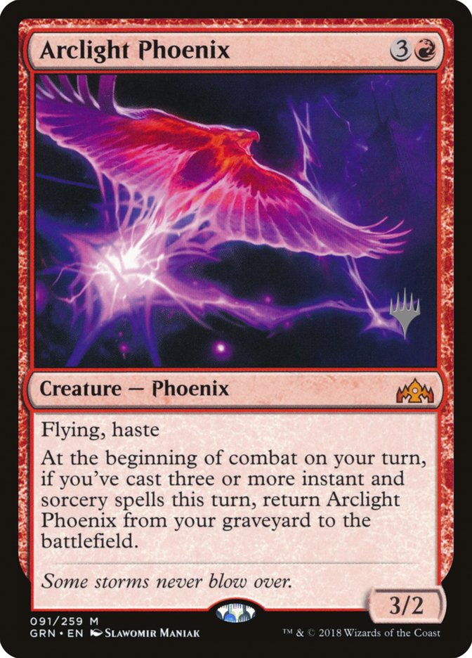 Arclight Phoenix (Promo Pack) [Guilds of Ravnica Promos] | Jomio and Rueliete's Cards and Comics