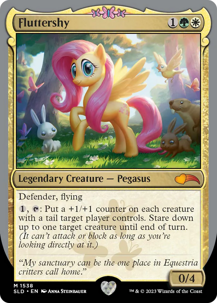 Fluttershy [Secret Lair Drop Series] | Jomio and Rueliete's Cards and Comics