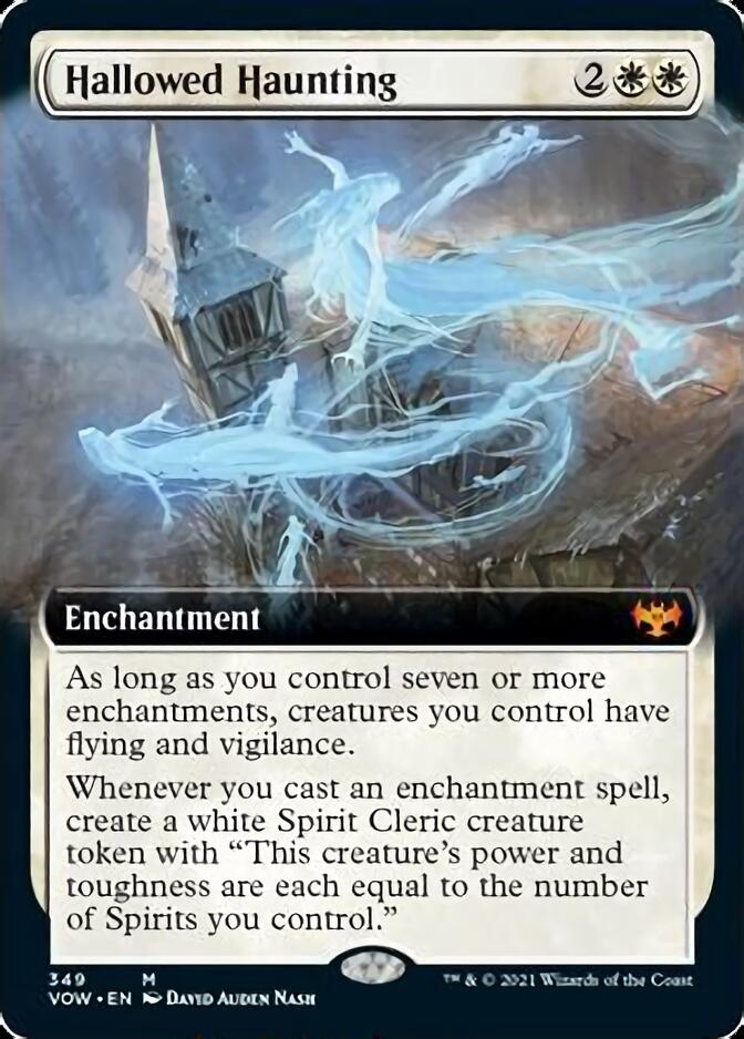 Hallowed Haunting (Extended Art) [Innistrad: Crimson Vow] | Jomio and Rueliete's Cards and Comics