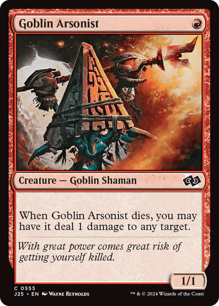 Goblin Arsonist [Foundations Jumpstart] | Jomio and Rueliete's Cards and Comics