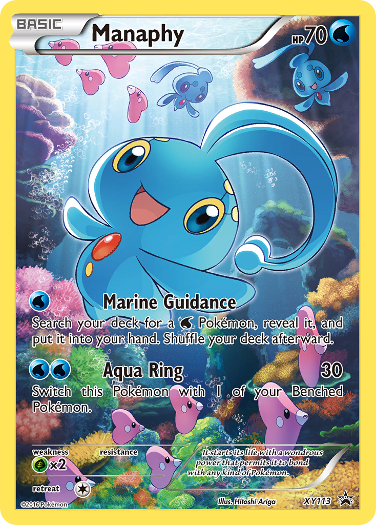 Manaphy (XY113) [XY: Black Star Promos] | Jomio and Rueliete's Cards and Comics